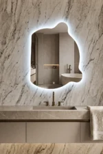 Nira Bear Mirror With LED