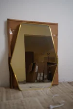 ⁦Nira Hexagonal mirror with a frame LED⁩ - الصورة ⁦4⁩