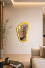 Nira Highlight Lemon Yellow frame with flat mirror