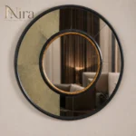 Nira Antique-style mirror combined with clear Mirror