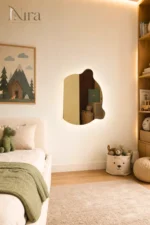 ⁦Nira Bear Mirror With LED⁩ - الصورة ⁦3⁩