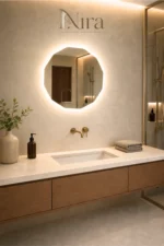 ⁦Nira Star Mirror with LED⁩ - الصورة ⁦2⁩