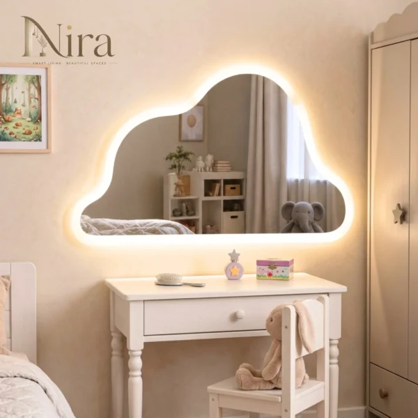 Nira Clouds Mirror with LED