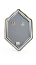 ⁦Nira Hexagonal mirror with a frame LED⁩ - الصورة ⁦5⁩