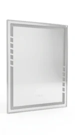 ⁦Nira Rectangular Fram Mirror With LED⁩ - الصورة ⁦3⁩